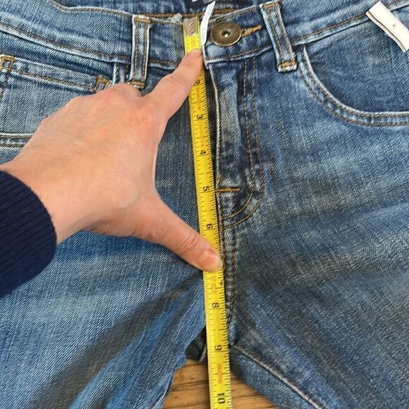 LES HALLES FLARE BOTTOM JEANS. NEW - Picture 3 of 11